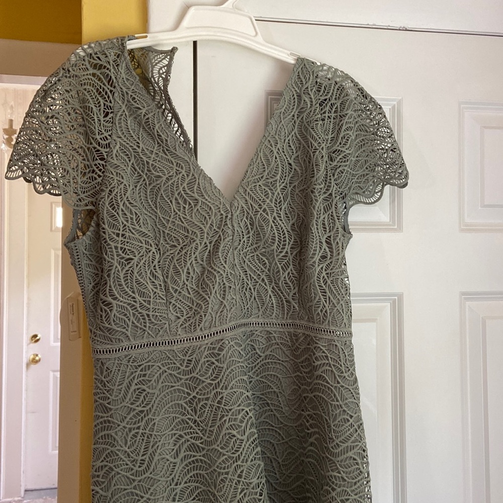 Formal Reiss lace lined dress